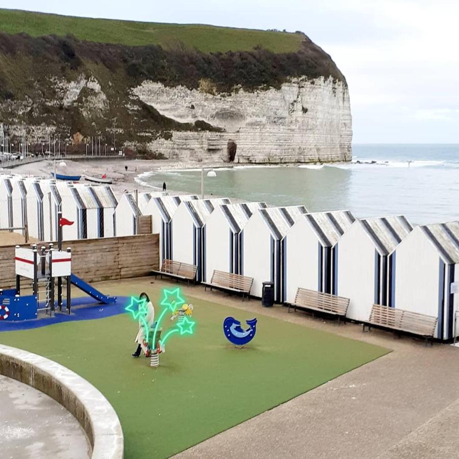 Camping Les Falaises De Toussaint ภายนอก รูปภาพ