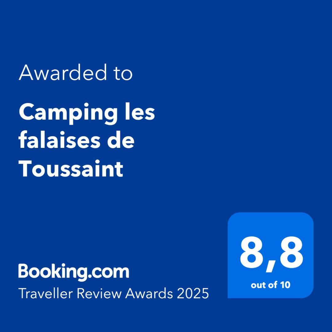 Camping Les Falaises De Toussaint ภายนอก รูปภาพ